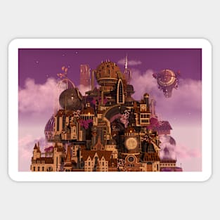 Dreamy City Sticker